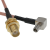 Комплект пигтейлов SMA-female - TS9, кабель RG316, 50 Ом, 15 см, 6 шт