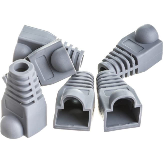 Изолирующий колпачок для патч-кордов из витой пары RJ-45 и RG-11, серый, D-6 мм, 10 шт. Netko Изолирующий колпачок для патч-кордов из витой пары RJ-45 и RG-11, серый, D-6 мм, 10 шт. Netko