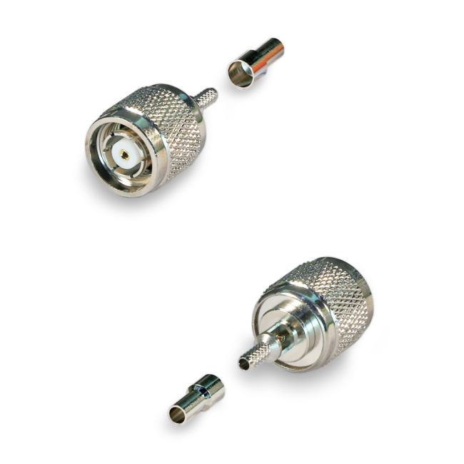 Разъем RP-TNC-male под кабель RG174, RG178, RG316, 50 Ом, обжимной под пайку, 4 шт. Разъем RP-TNC-male под кабель RG174, RG178, RG316, 50 Ом, обжимной под пайку, 4 шт.