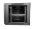 Шкаф настенный 6U серия WMA (Wall Maestro) (600х600х370), разборный, передняя стеклянная дверь, черный Netko