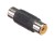 Переходник гнездо RCA-female - RCA-female, Netko, 20 шт