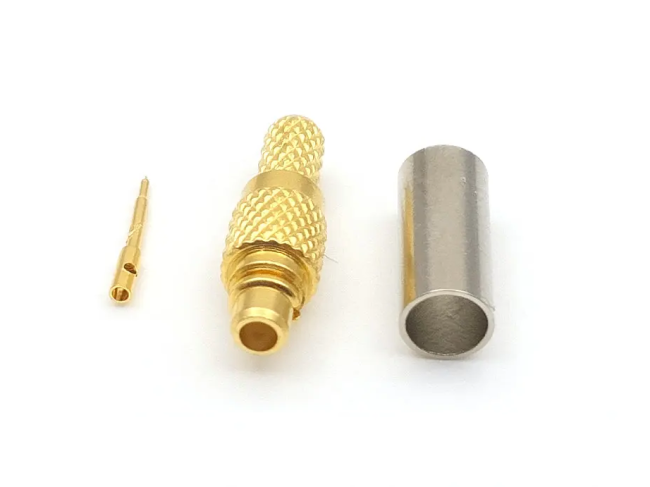 Разъем MMCX-male под кабель RG174, RG178, RG316, 50 Ом, обжимной под пайку, 1 шт. Разъем MMCX-male под кабель RG174, RG178, RG316, 50 Ом, обжимной под пайку, 1 шт.