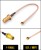Комплект пигтейлов SMA-female - U.FL (IPEX), кабель RG178, 50 Ом, 15 см, 5 шт