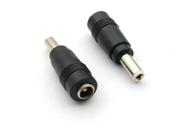 Переходник питания с гнезда 5,5х2,1 на штекер 5,5х2,5