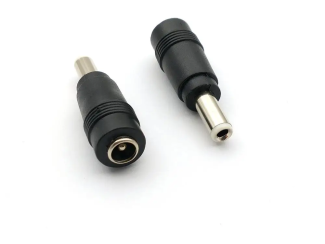 Переходник питания с гнезда 5,5х2,1 на штекер 5,5х2,5