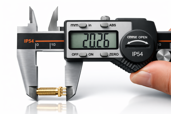 Разъем SMA-female под пайку на плату, прямой, общая длина 20.2мм, длина резьбы 15мм, 50 шт.