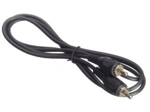 Шнур аудио-видео 1RCA-1RCA, литой, Netko, 1.2 метра