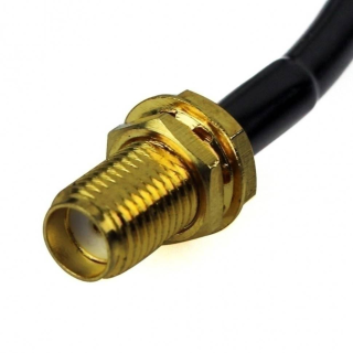 Кабельная сборка RG-58 (SMA-female - Null), 2 метра