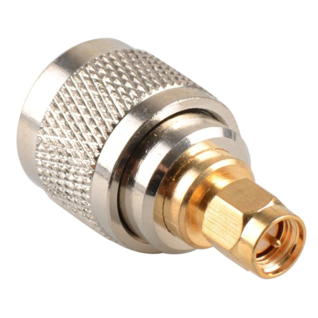 Переходник SMA-male - UHF-male (PL259), 50 Ом, 10 шт