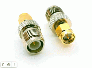 Переходник SMA-male - RP-TNC-female, 50 Ом, 1 шт Переходник SMA-male - RP-TNC-female, 50 Ом, 1 шт