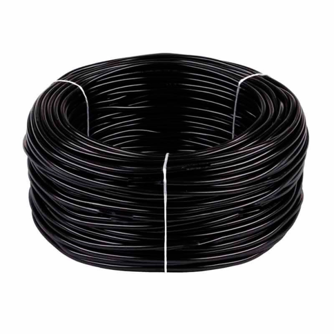 Кабель витая пара UTP с тросом, 4 пары, cat.6, моножила, медный, уличный с тросом, коннекторами и колпачками в комплекте, 80 метров