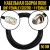 Кабельная сборка RG-58 (UHF-female (SO239) - F-female), 3 метра