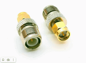 Переходник SMA-male - RP-TNC-female, 50 Ом, 5 шт Переходник SMA-male - RP-TNC-female, 50 Ом, 5 шт