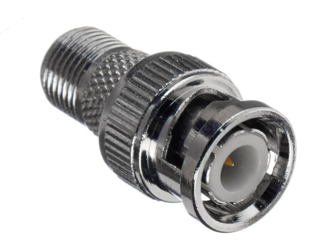 Переходник BNC-7050-male на F-female, B-153, Netko, 20 шт