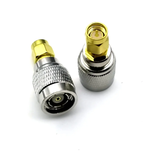 Переходник SMA-male - RP-TNC-male, 50 Ом, 1 шт