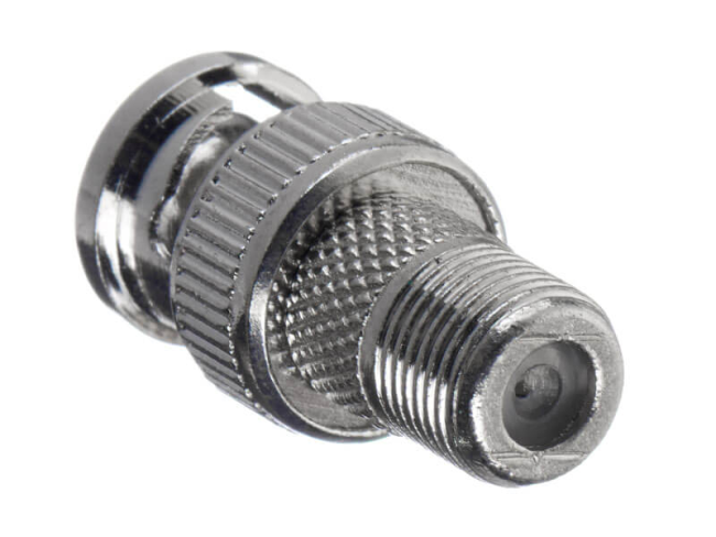 Переходник BNC-7050-male на F-female, B-153, Netko, 50 шт