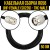 Кабельная сборка RG-58 (UHF-female (SO239) - TNC-male), 0,5 метра