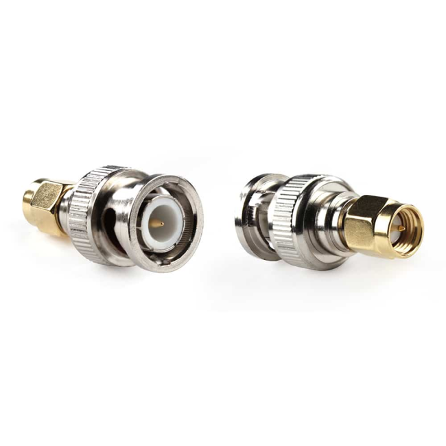 Переходник SMA-male - BNC-male, 50 Ом, 1 шт