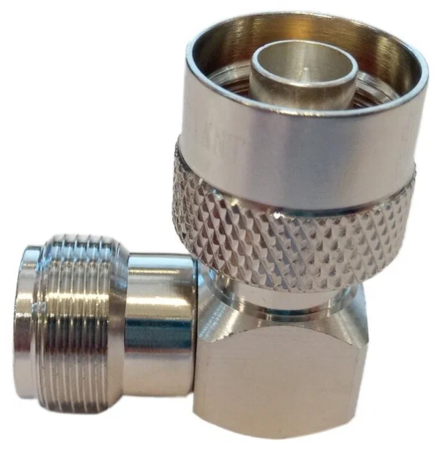 Переходник угловой N-female - N-male, 50 Ом, 3 шт