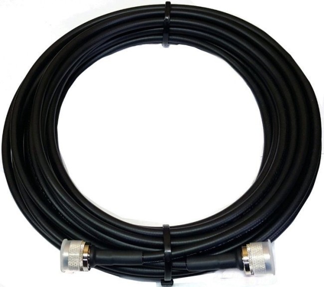 Кабельная сборка RG-58 (N-male - N-male), 10 метров Кабельная сборка RG-58 (N-male - N-male), 10 метров