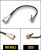 Пигтейл радиочастный (переходник) FME-male - CRC9, кабель RG174, 50 Ом, 15 см, 1 шт