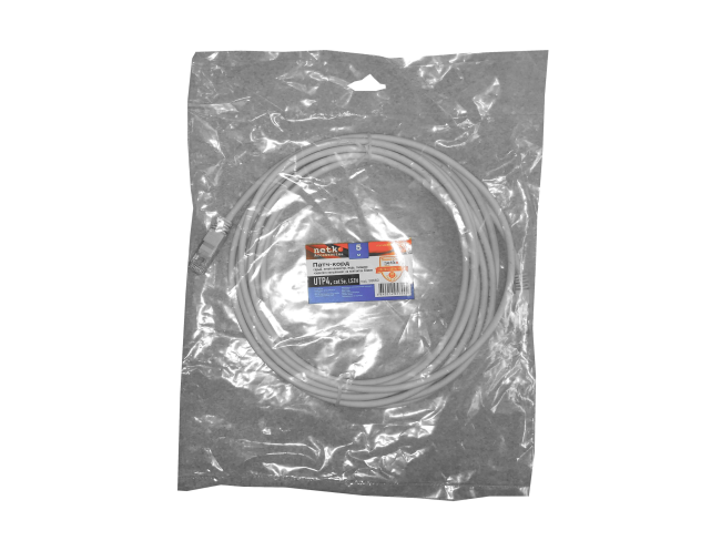 Патч корд 5 метров, UTP4, cat.5, медный, интернет кабель RJ45 с переходником RJ-45 на RJ-45 в комплекте, серый Патч корд 5 метров, UTP4, cat.5, медный, интернет кабель RJ45 с переходником RJ-45 на RJ-45 в комплекте, серый