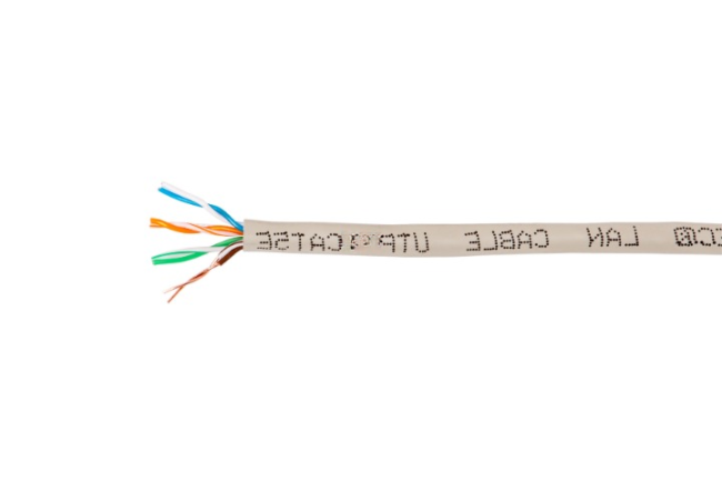 Кабель витая пара UTP, cat.5e, 4 пары (0,51 жила), медный проводник, внутренний, Eletec PROFI LINE, 270 метров Кабель витая пара UTP, cat.5e, 4 пары (0,51 жила), медный проводник, внутренний, Eletec PROFI LINE, 270 метров