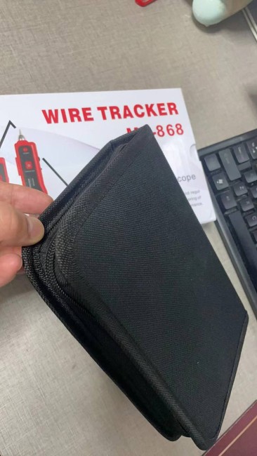 Трассоискатель кабельный MJ-868 (NF806R) с LAN-тестером, тональный генератор с разъемами крокодил, чехол, батарейки, желтый Трассоискатель кабельный MJ-868 (NF806R) с LAN-тестером, тональный генератор с разъемами крокодил, чехол, батарейки, желтый