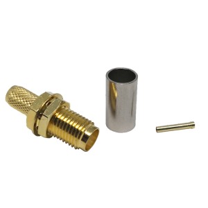 Разъем SMA-female под кабель RG58 (S-11F), 50 Ом, RG58, обжимной под пайку, 2 шт. Разъем SMA-female под кабель RG58 (S-11F), 50 Ом, RG58, обжимной под пайку, 2 шт.