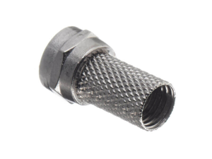 Разъем F-male на кабель RG-6 и SAT-703, покрытие цинк, (F113-55), Netko, 50 шт