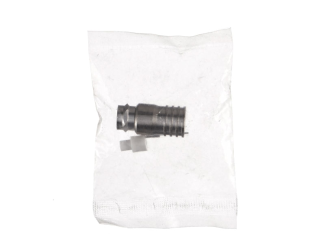 Разъем F-male на кабель RG-11, медный проводник,  с разборным пином, обжимной, 50 шт