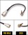 Комплект пигтейлов FME-male - CRC9, кабель RG174, 50 Ом, 15 см, 6 шт