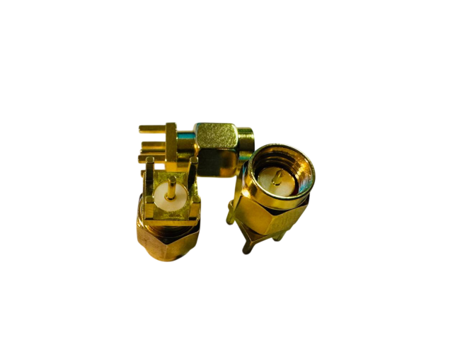 Разъем SMA-male на плату под пайку, 4 шт. Разъем SMA-male на плату под пайку, 4 шт.