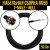 Кабельная сборка RG-58 (F-male - Null), 30 метров