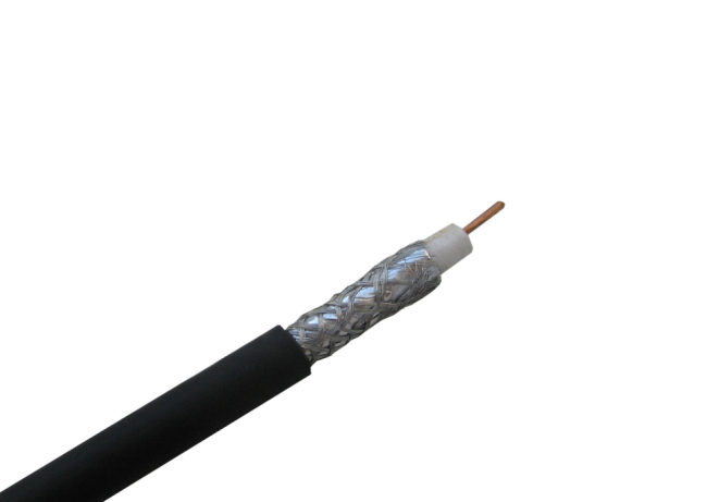 Кабель коаксиальный RG-11U, 75 Ом (CCS, оплетка 96 нитей AL), уличный, Netko, 50 метров