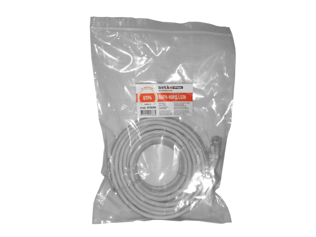 Патч корд 10 метров UTP4, чистая медь, cat.6, кабель для интернета RJ45 с переходником RJ-45 на RJ-45 в комплекте, серый Патч корд 10 метров UTP4, чистая медь, cat.6, кабель для интернета RJ45 с переходником RJ-45 на RJ-45 в комплекте, серый