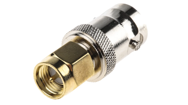 Переходник SMA-male - BNC-female, 50 Ом, 3 шт