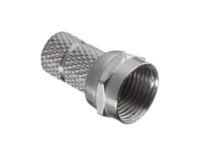 Разъем F-female для кабеля 3С2V (F113), Netko, 5 шт.