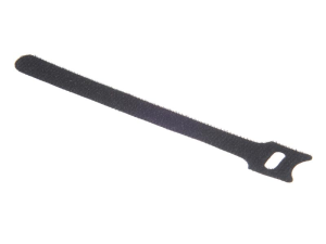 Стяжка-липучка многоразовая 150*12, черный, материал полиамид, 10 шт