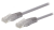 Патч корд 5 метров, UTP4, cat.6, медный, интернет кабель RJ45 с переходником RJ-45 на RJ-45 в комплекте, серый