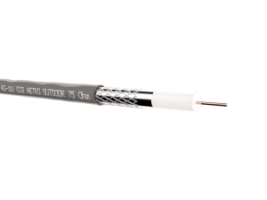 Кабель коаксиальный RG-11U, 75 Ом (CCS, оплетка 96 нитей AL), уличный, Netko, 90 метров