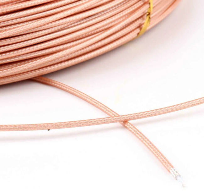 Радиочастотный коаксиальный кабель RG316, 50 Ом, многожильный, устойчивый к высоким температурам