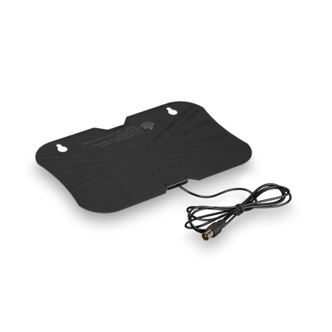 Активная комнатная телевизионная антенна Kroks TV-20 Home с кабелем и TV-разъемом