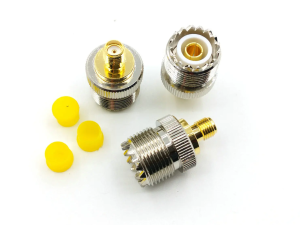 Переходник SMA-female - UHF-female (SO239), 50 Ом, 1 шт