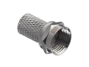 Разъем F-male на кабель RG-6 и SAT-703, медный проводник, покрытие никель, (F113-55), Netko, 50 шт