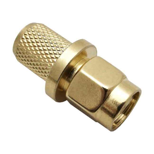 Разъем SMA-male под кабель 5D-FB (LMR-300, LMR-240, RG-8X), обжимной под пайку, 1 шт. Разъем SMA-male под кабель 5D-FB (LMR-300, LMR-240, RG-8X), обжимной под пайку, 1 шт.