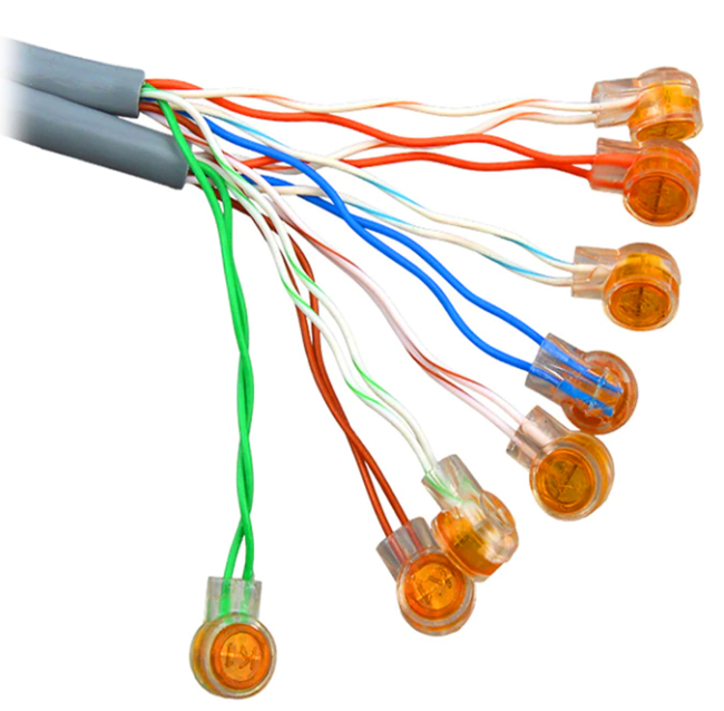 Соединитель кабельный тип Скотчлок-1 для жил 0.4-0.7 мм, 100 штук