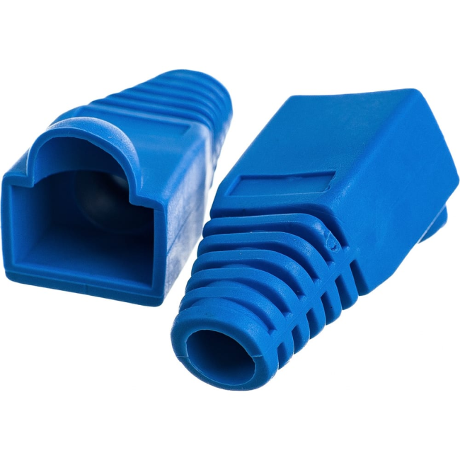 Изолирующий колпачок для патч-кордов из витой пары RJ-45 и RG-11, синий, D-6 мм, 100 шт. Netko Изолирующий колпачок для патч-кордов из витой пары RJ-45 и RG-11, синий, D-6 мм, 100 шт. Netko