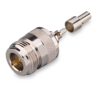 Разъем N-female под кабель RG174, RG178, RG316, 50 Ом, обжимной под пайку, 4 шт. Разъем N-female под кабель RG174, RG178, RG316, 50 Ом, обжимной под пайку, 4 шт.