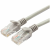 Патч корд 3 метра, FTP4, медный, cat.5e, кабель для интернета RJ45, сетевой кабель ethernet, с переходником RJ-45 на RJ-45 в комплекте, серый